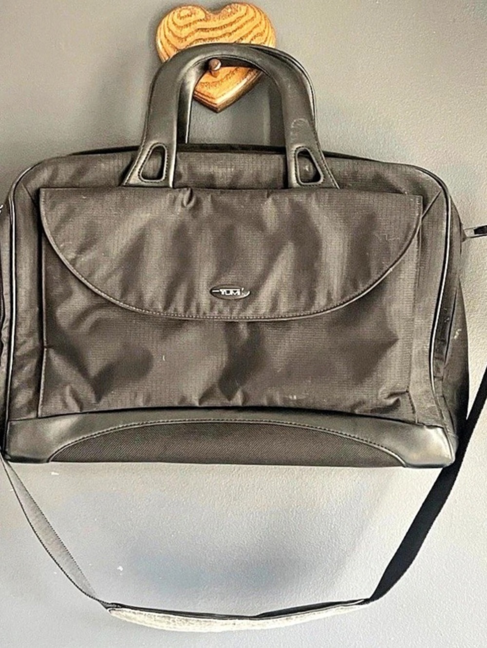 TUMI Black Briefcase 2574D
